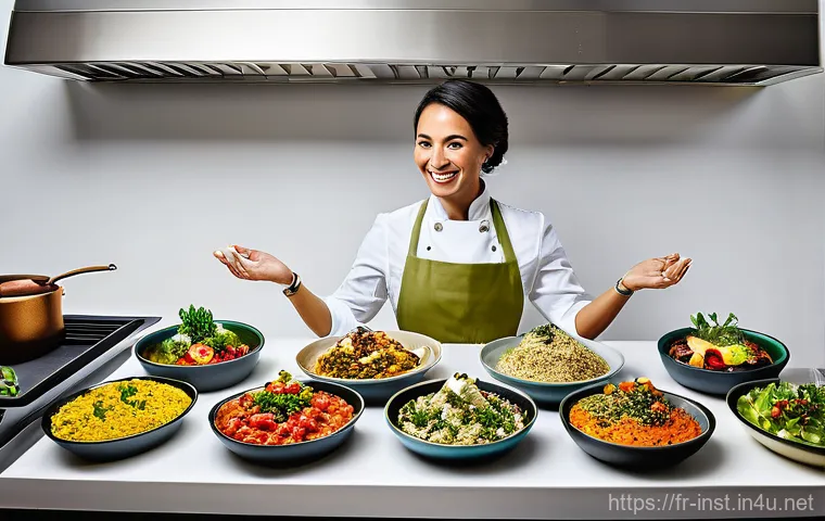 인스턴트 식품 브랜드별 맛 비교 - **Prompt 1: The Gourmet Evolution of Prepared Meals**
    A visually rich, dynamic image showcasing ...